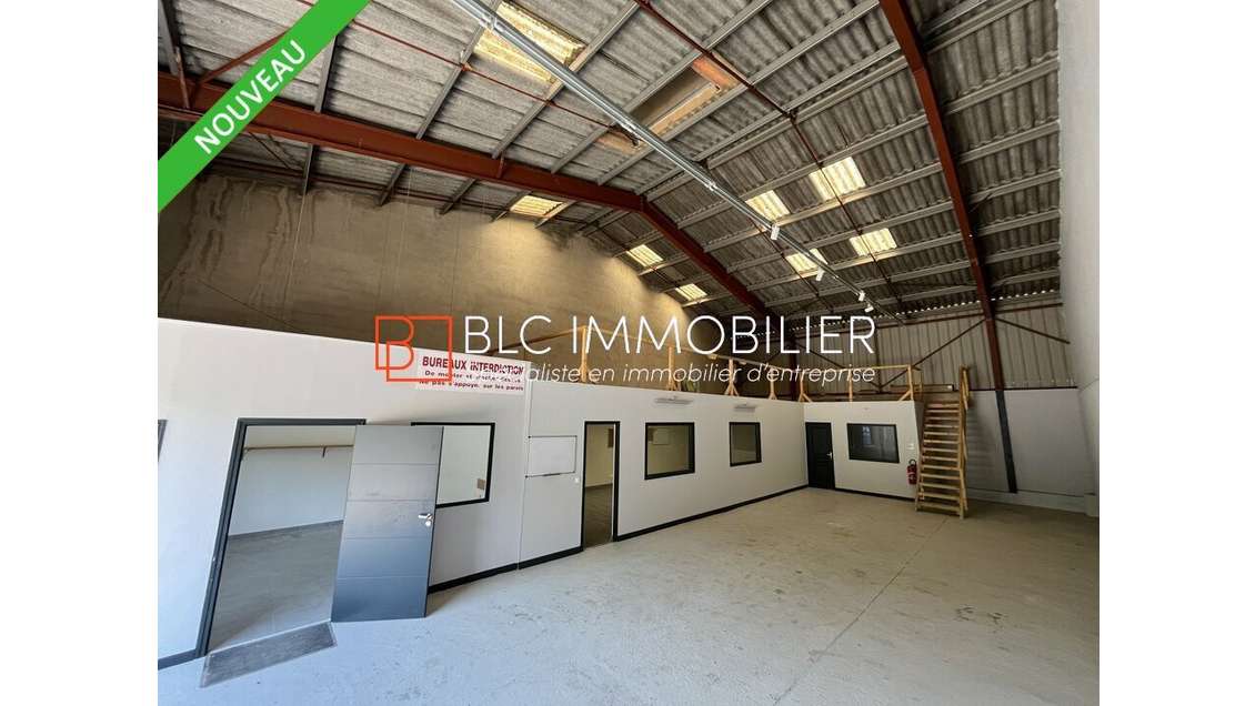 Local d'activités de 190m² à louer à Gemenos 13420
