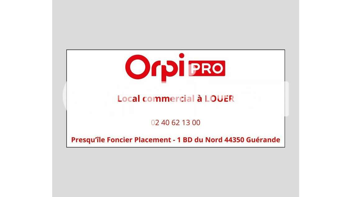 A Louer local d'activité 479m² à Guérande