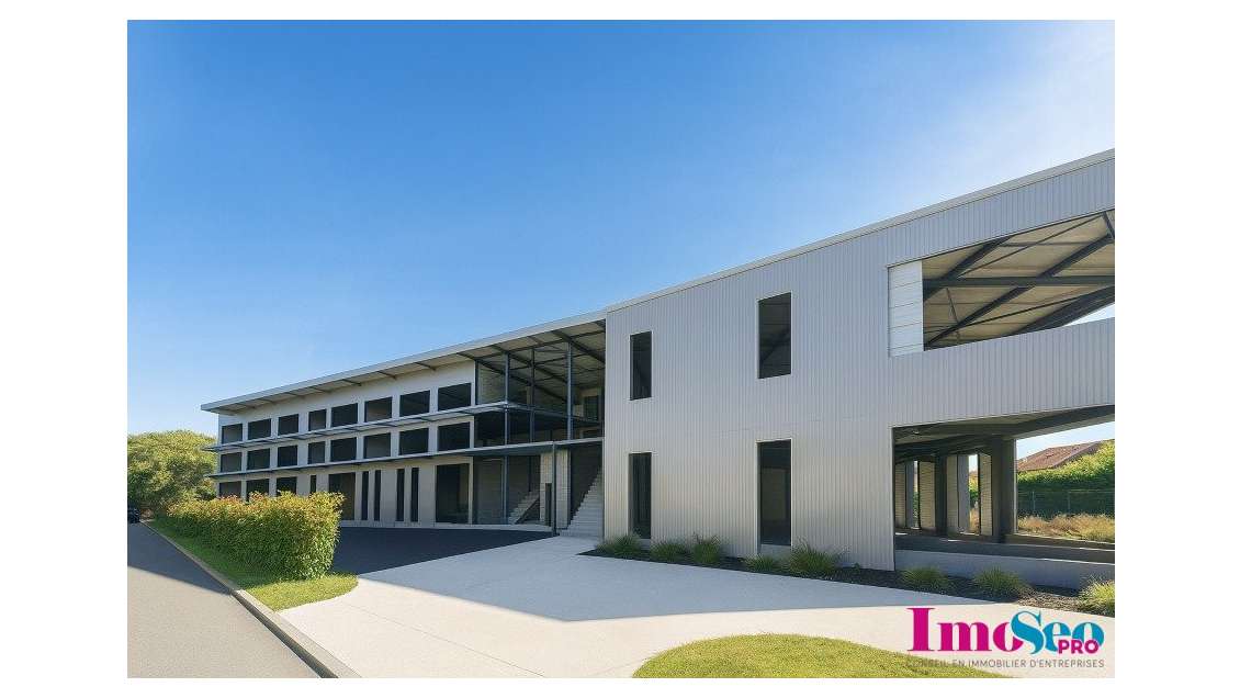 Entrepôt 473m² à louer à Mérignac Beutre 