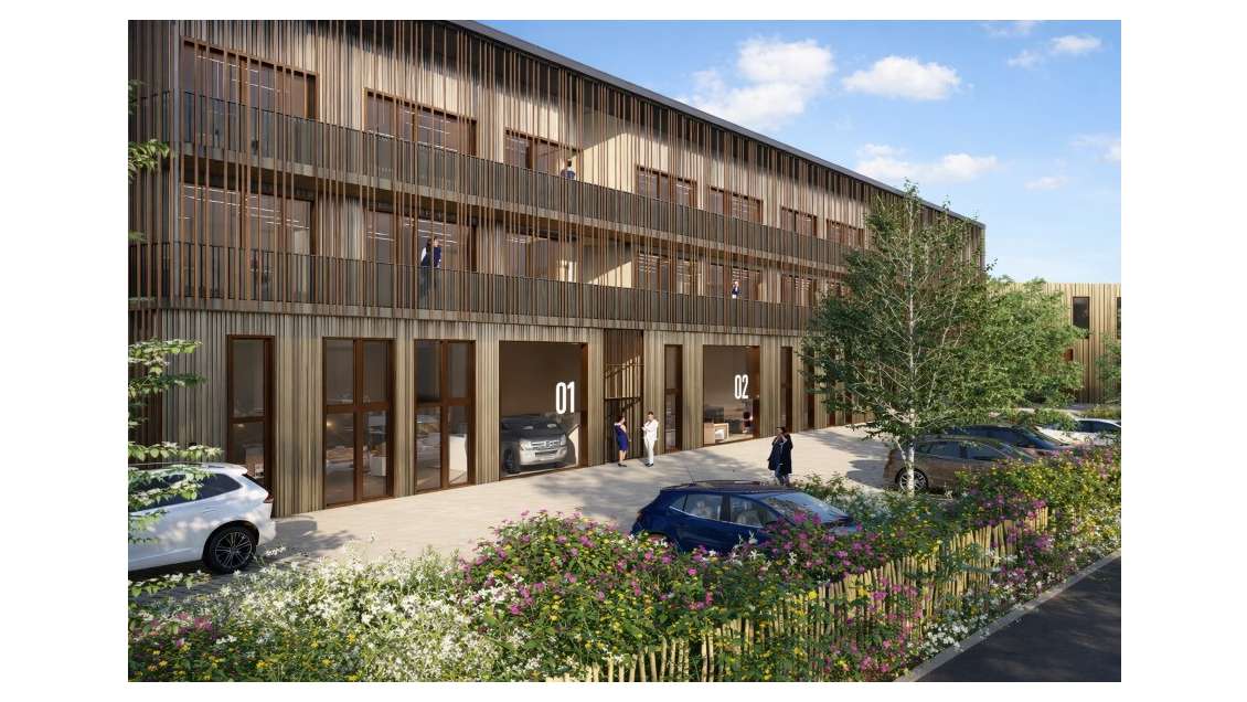 Entrepôt 295m² à louer à Mérignac Beutre 