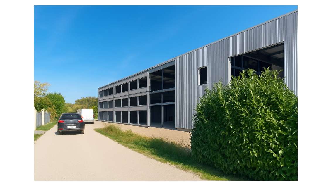 Entrepôt 125m² à louer à Mérignac Beutre 