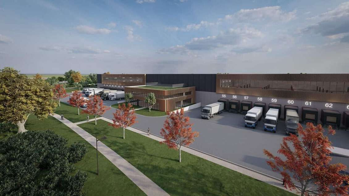 À louer entrepôt à partir de 10 000m² à Migné