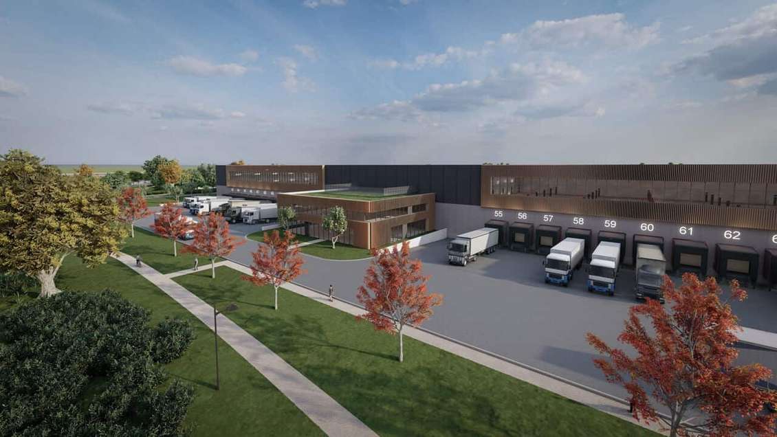 À louer entrepôt à partir de 10 000m² à Migné