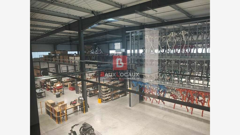 Locaux activités neuf avec bureaux haut de gamme