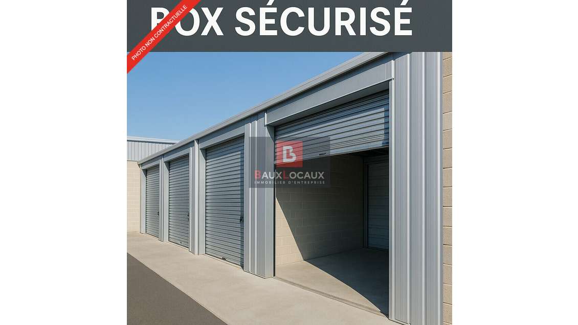 Location box de 15 à 25m² ZAC Miramas A54