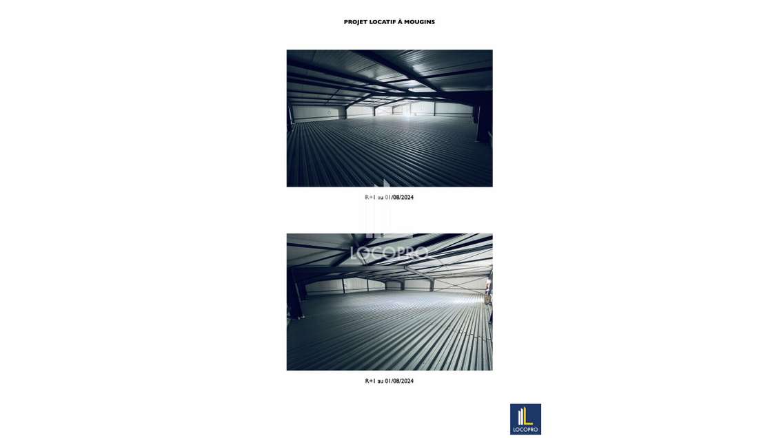 Local d'activité neuf de 600m² à louer à Mougins