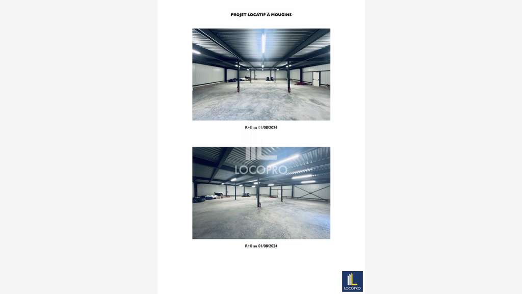 Local d'activité neuf de 600m² à louer à Mougins