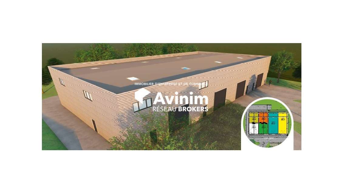 Local d'activité 250m² à louer en BEFA à Mouxy