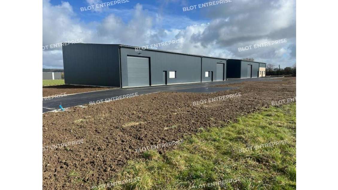 A louer cellule 480m² divisibles en 2 à Pléchâtel