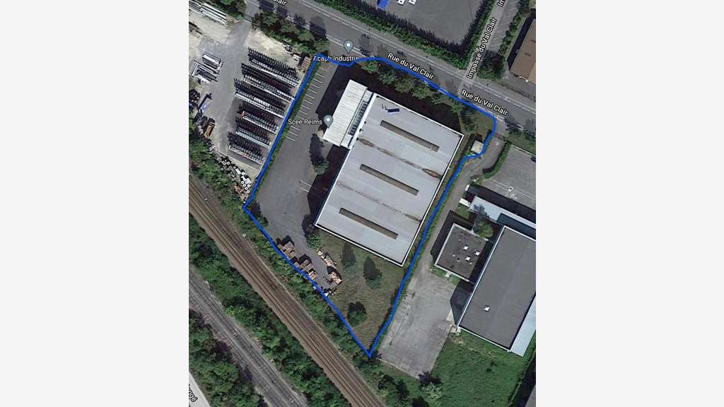A louer local industriel 3000m² Reims ZI Pompelle