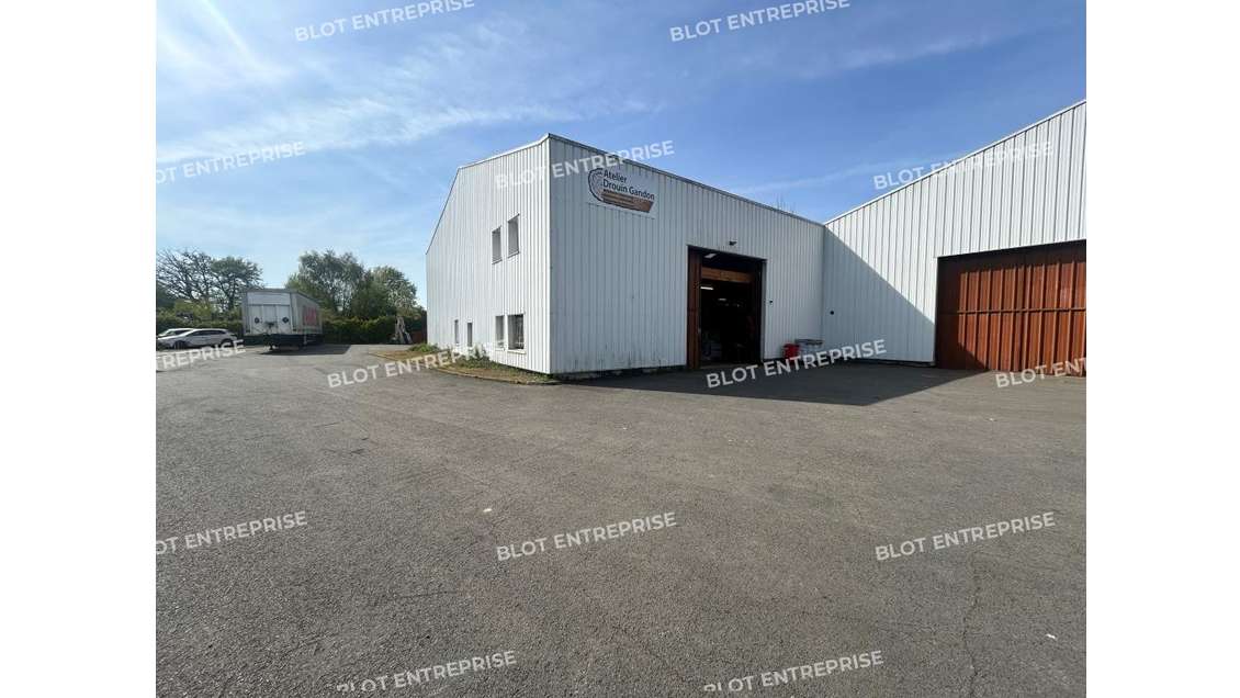 A louer locaux activités 500m² à Rennes