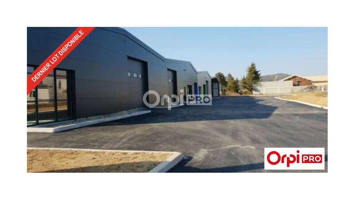 Local d'activité neuf à louer à Mours Saint Eusèbe