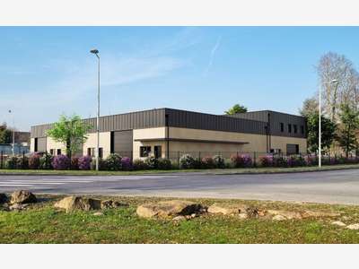 À louer entrepôts industriels 87m² proche Reims