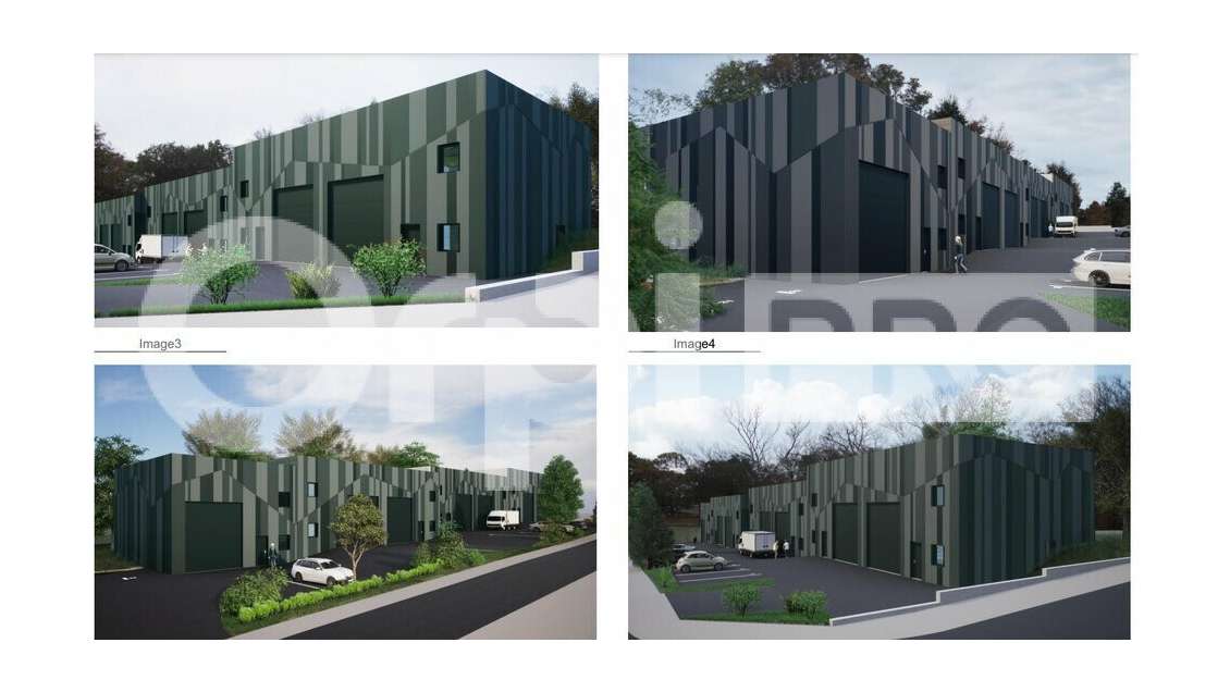 Local neuf  154m² à louer à St Etienne la Varenne