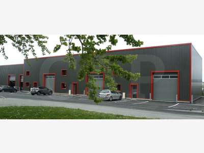 A louer local d'activité 285m² Miniac-Morvan