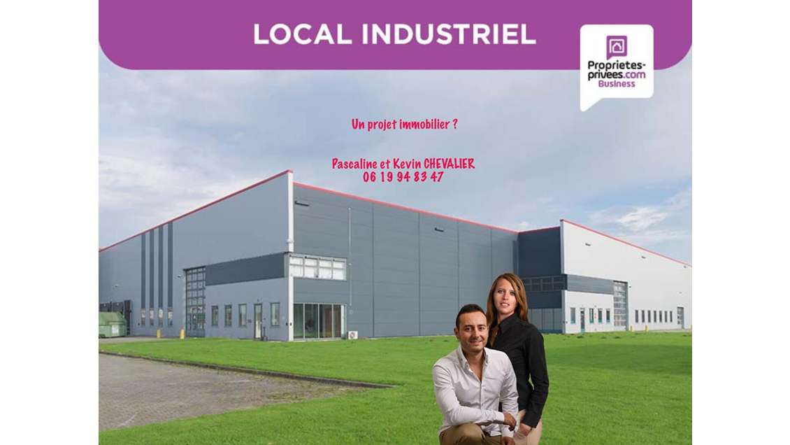 A louer local commercial 1500m² St Martin De Crau