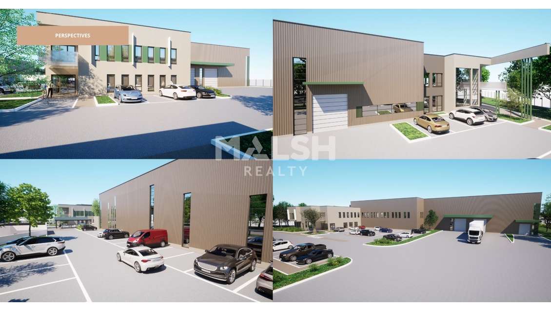 A louer bâtiments d'activités neufs à Saint Priest