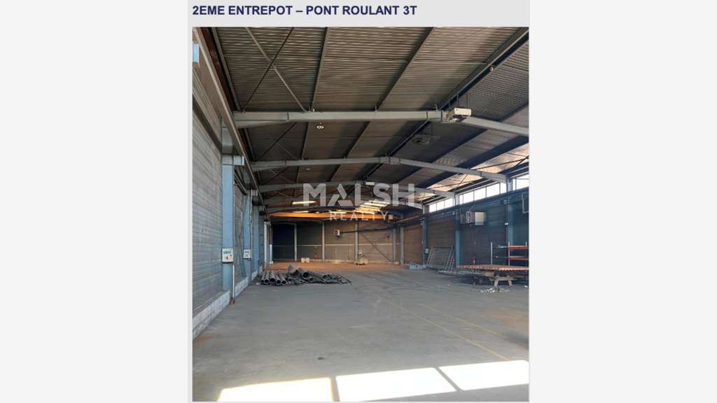 A louer local d'activités 2140m² à Vaulx en Velin