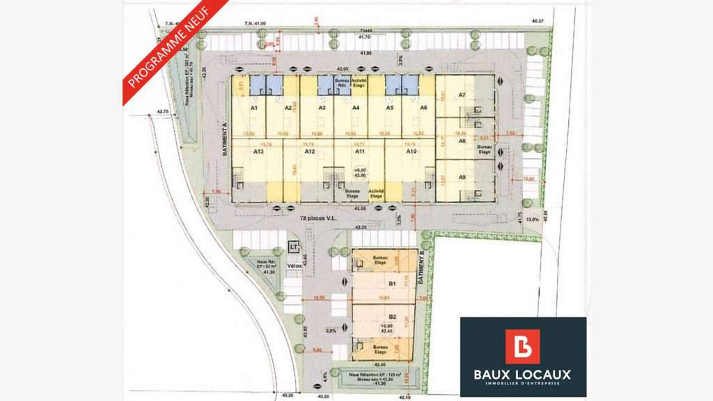 Local d'activité 411m² à louer à Avignon Nord