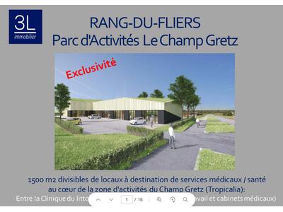 Location Locaux d'activités - Entrepôts à Rang-du-Fliers