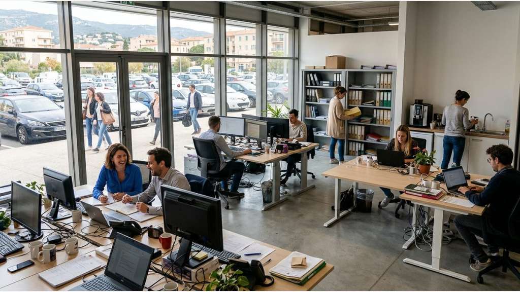 Location locaux 120m² à Ajaccio secteur Stiletto