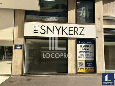 A louer local 75m² à Cannes proche rue d'Antibes