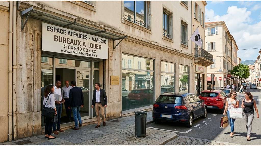 A louer bureaux agences secteur rocade Ajaccio