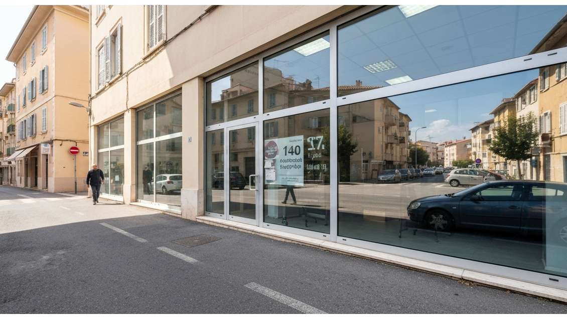 A louer locaux commerciaux 140m² à Ajaccio Loretto