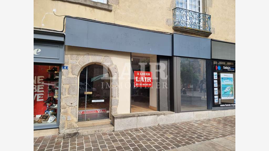 Loue local commercial 55m² centre ville d'Alençon
