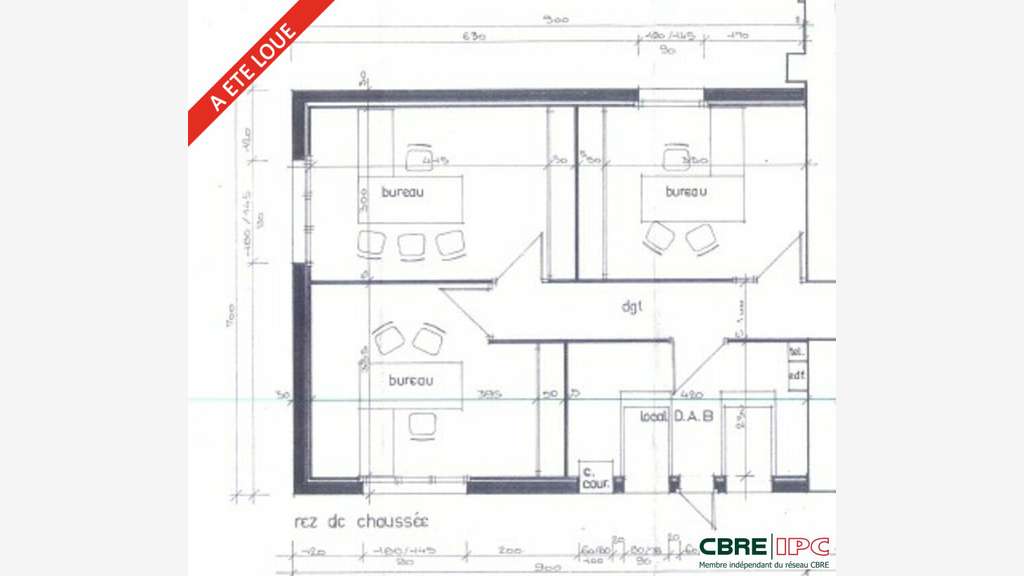 Location local commercial 60m² à Anglet