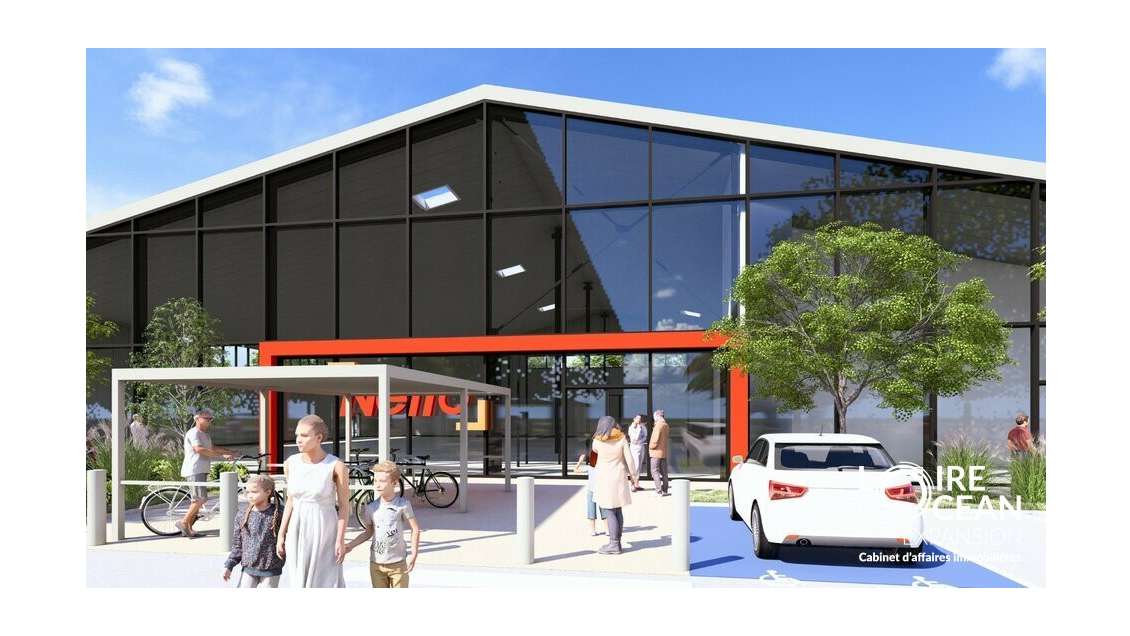 A louer local 80m² axe passant Avrillé Zone NETTO