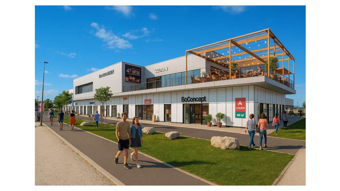 Local 650m² à louer zone commerciale Bègles