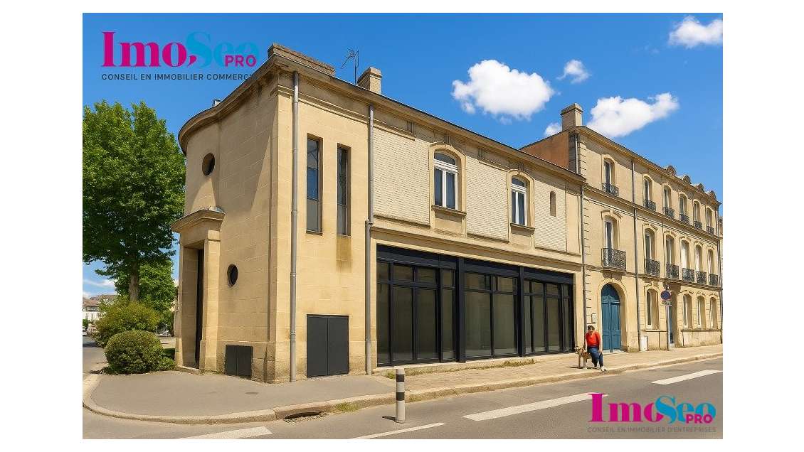 Local commercial à louer proche gare à Bordeaux