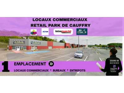 Location Locaux commerciaux - Boutiques à Cauffry