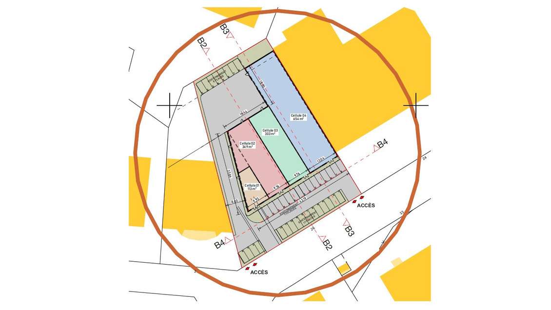 A louer local de 349m² Cholet empl stratégique
