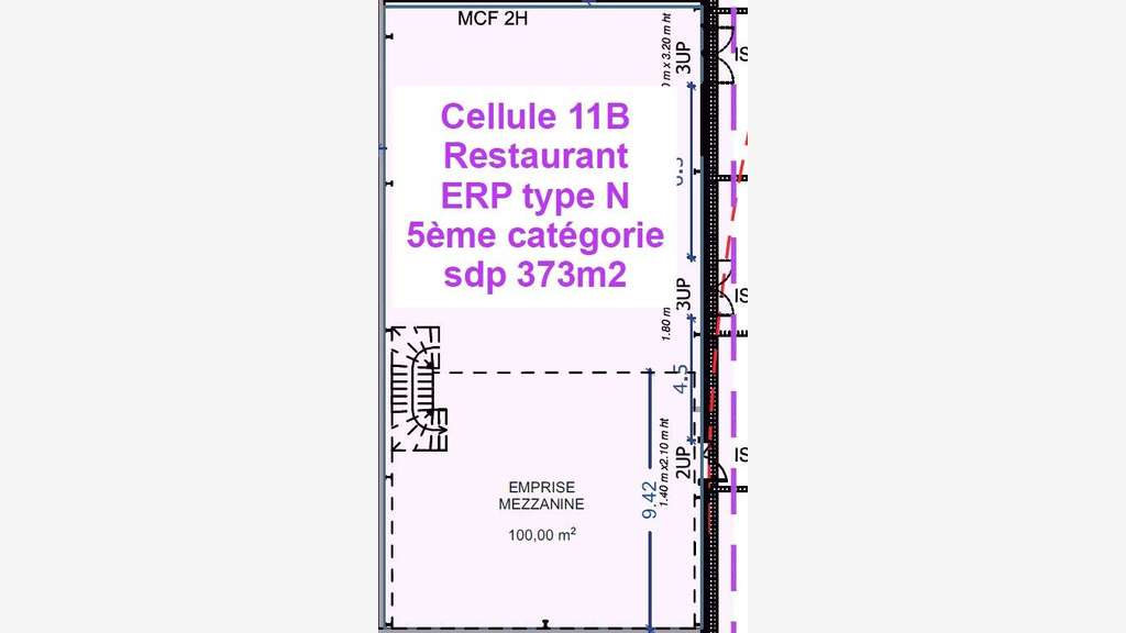 Cellule commerciale 273m² à louer Dreux l'OTIUM 
