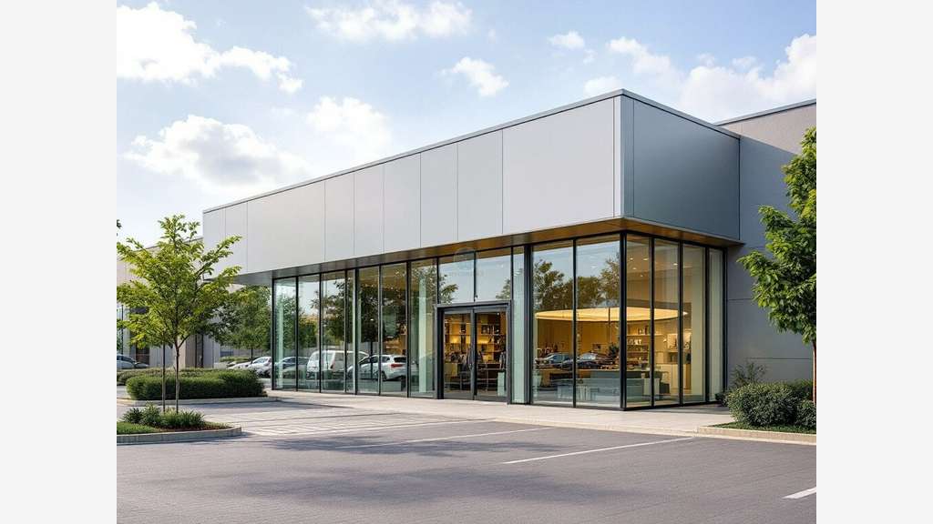Location local commercial 1131m² à Fleury RN20