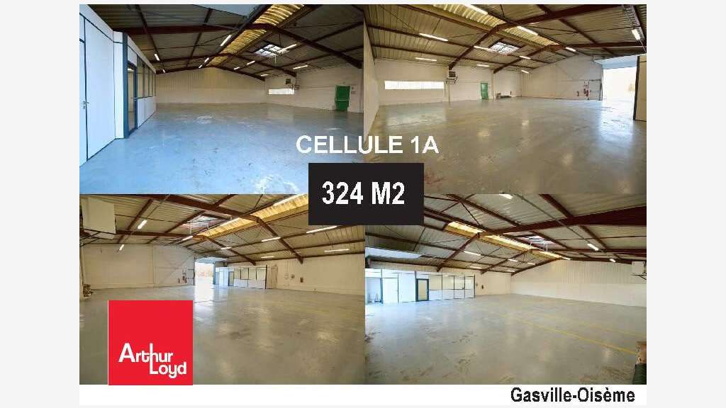 A louer local 324m² avec quai agglo Chartres