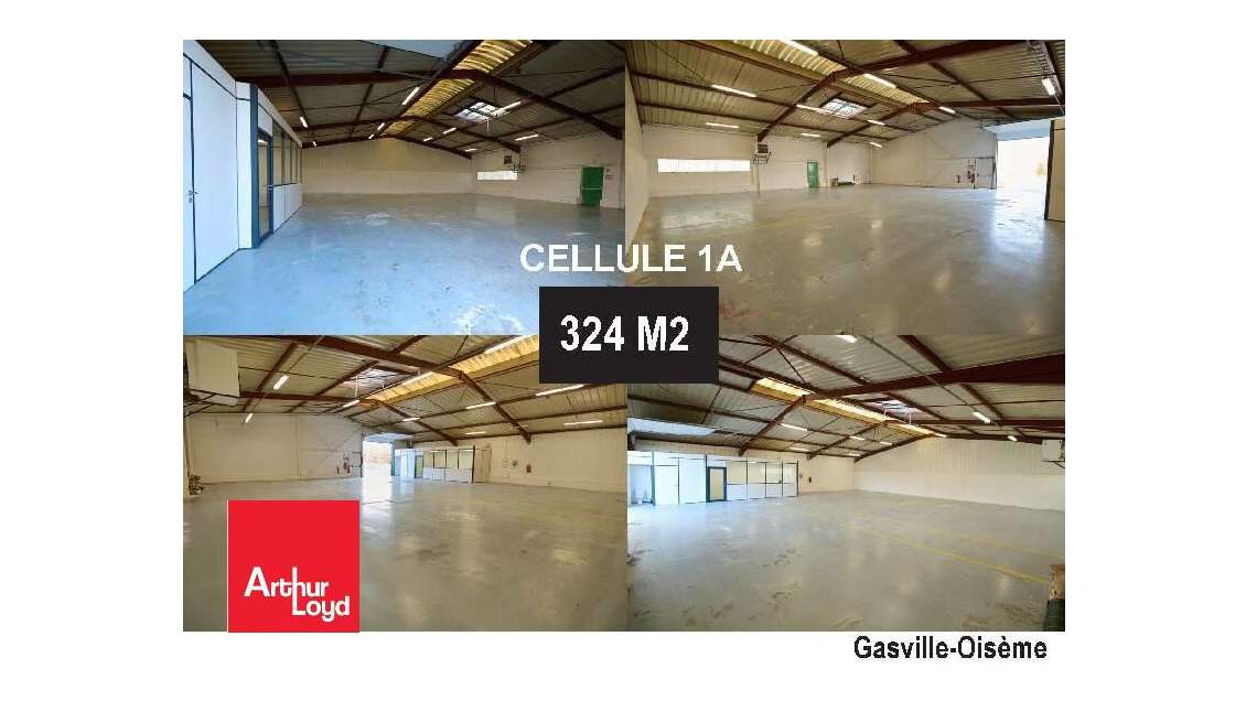 A louer local 324m² avec quai agglo Chartres