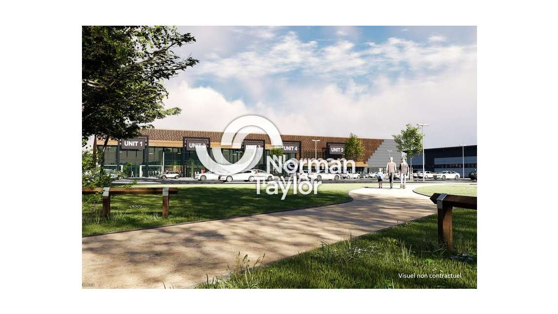 Loue local commercial 130m² en retail park Jacou