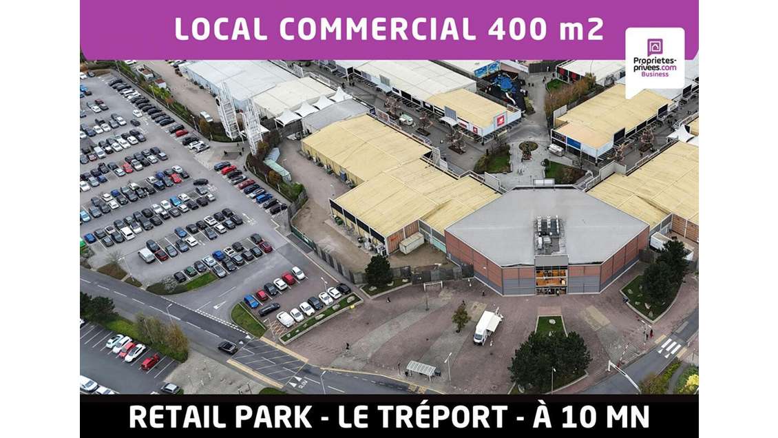 A louer local commercial 400m² sur Le Tréport