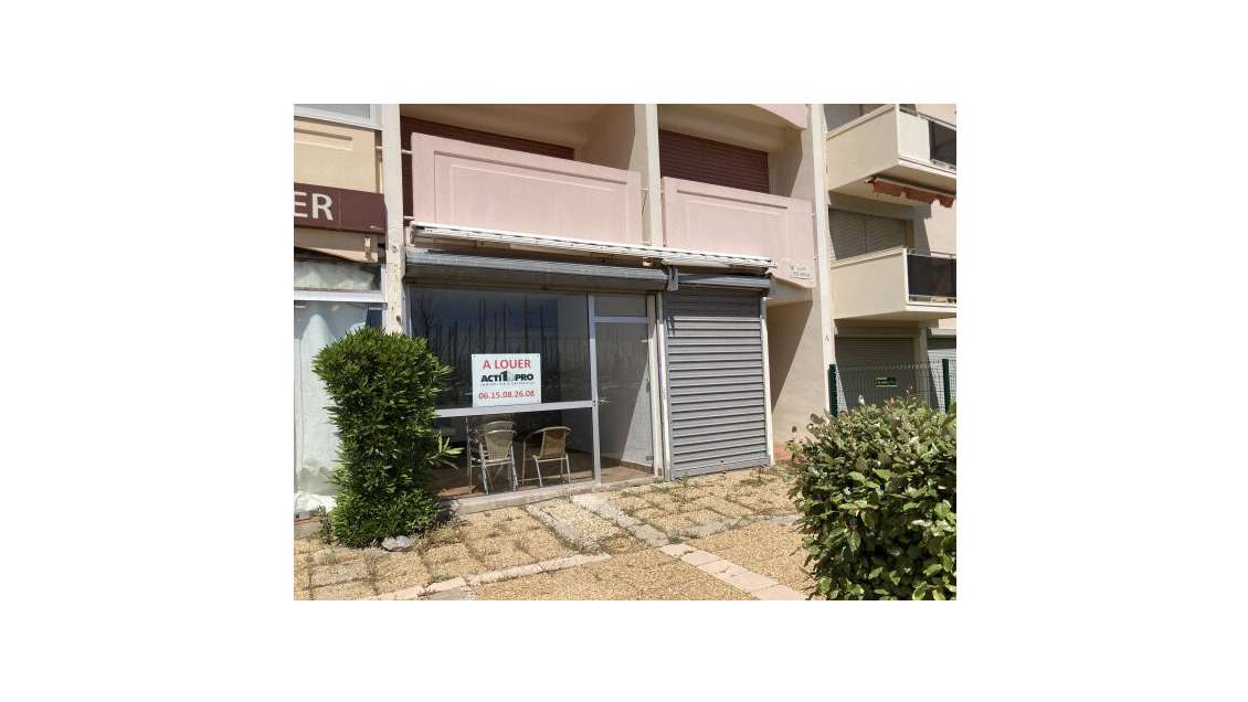 A louer murs commerciaux 44m² à Port Leucate