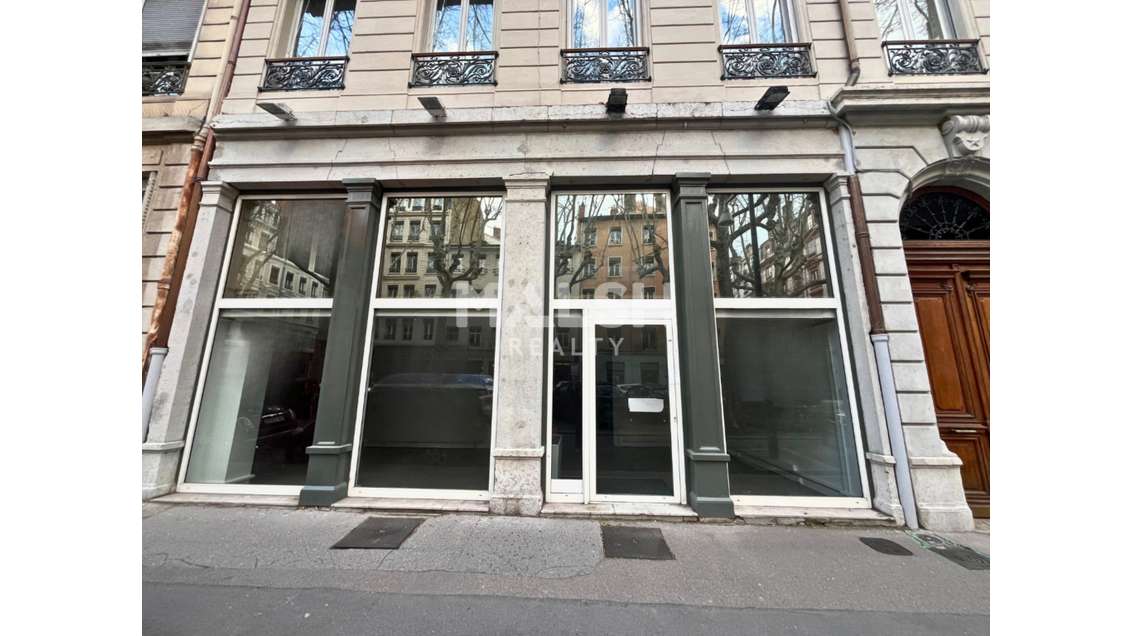 A louer local commercial de 237m² à Lyon 69006