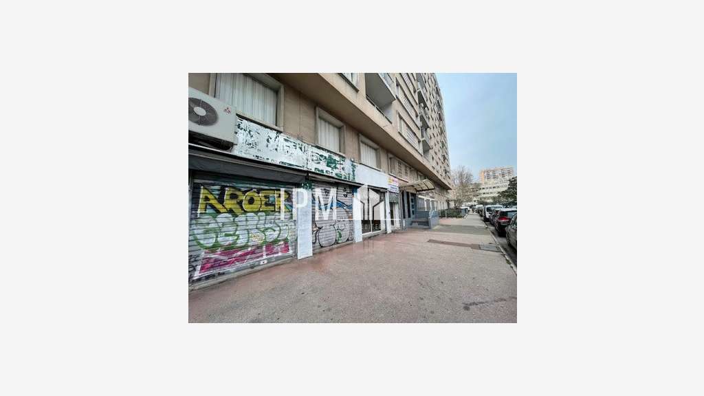 Local commercial 44m² à louer LA TIMONE 13005