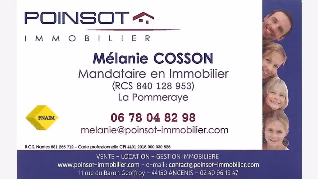 A louer cellule 257m² ZC de St Florent le Vieil