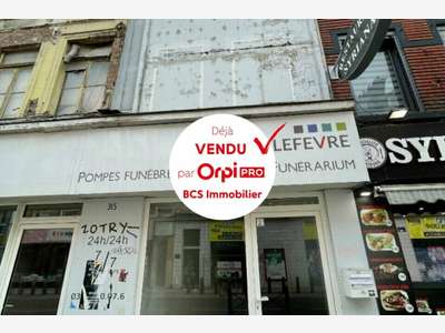 Local commercial d'angle 85m² à Mons-en-Baroeul