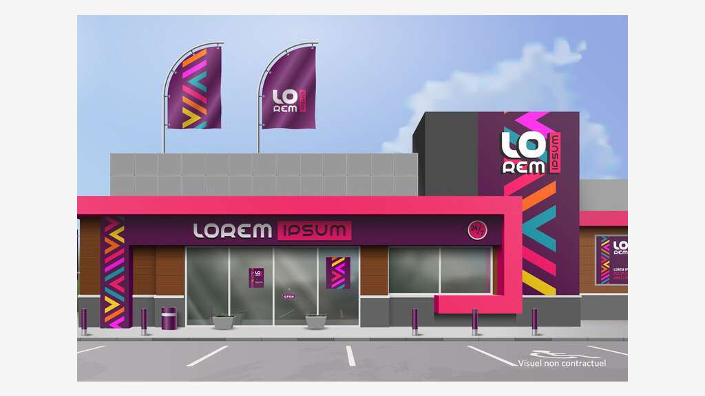 Local commercial 415m² à louer ZC Montpellier Sud