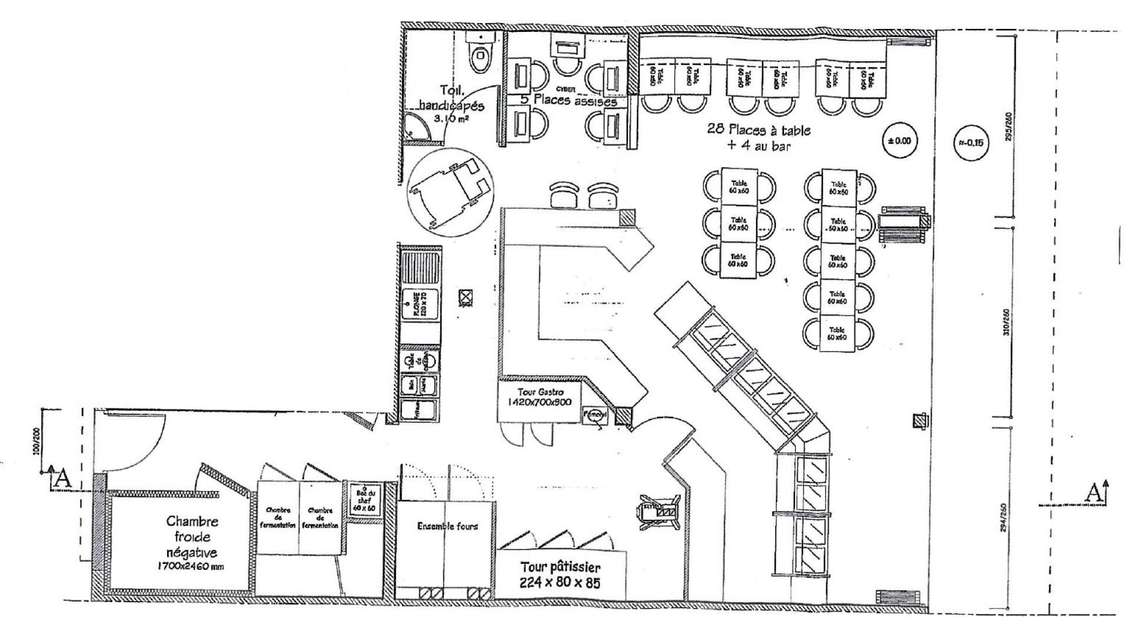 Local commercial 100m² La Bourgeonnière Nantes