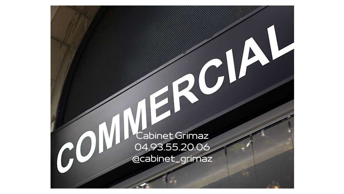 Location commerciale pure 150m² à Nice Carré d'or