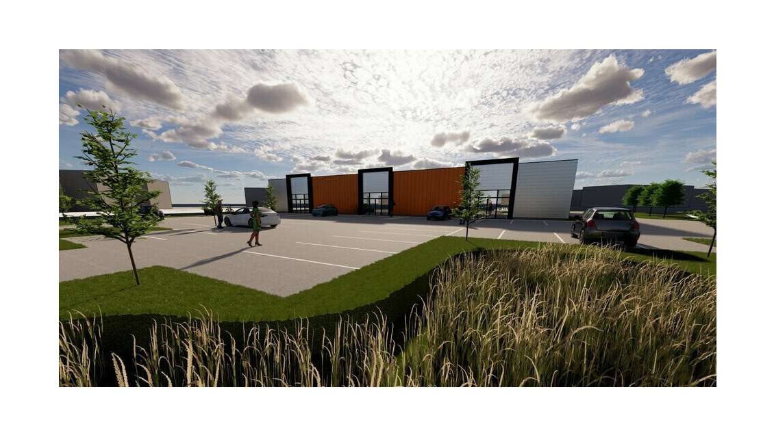 A louer cellule commerciale neuve 853m² à Paimpol